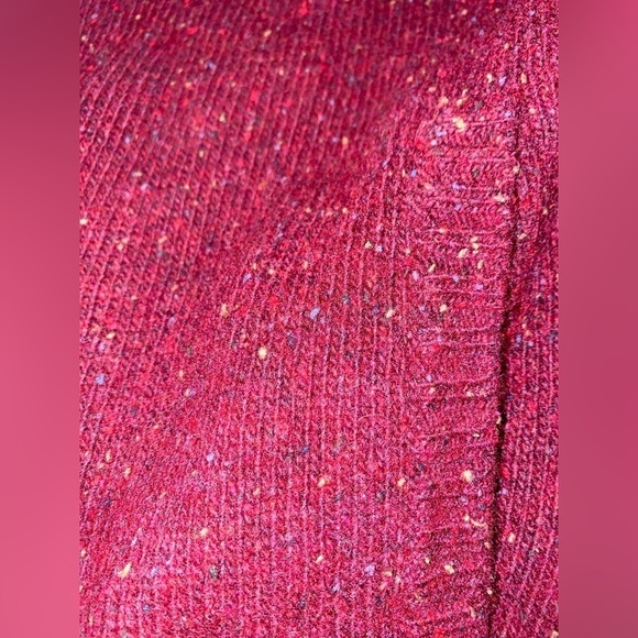 Vintage‎ Aran Woollen Mills Cardigan Women M Grannycore Lamb Wool Button Up - Picture 6 of 6